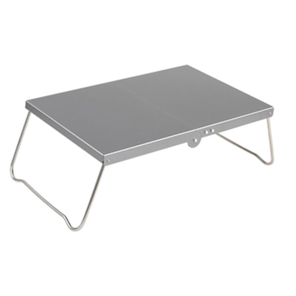 Table de camping pliable durable en alliage d'aluminium rigide