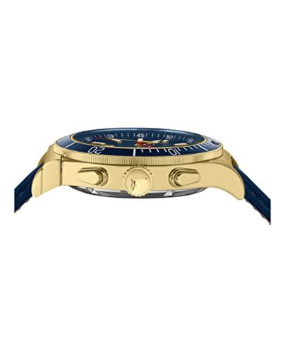 Salvatore Ferragamo Mens Blue 44 mm Ferragamo 1898 Sport Watch SFYL010212