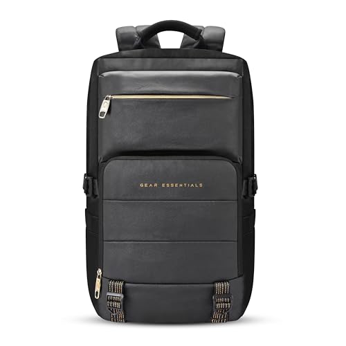 Gear Double Decker 31L Large Water Resistant Faux Leather Anti-Th...