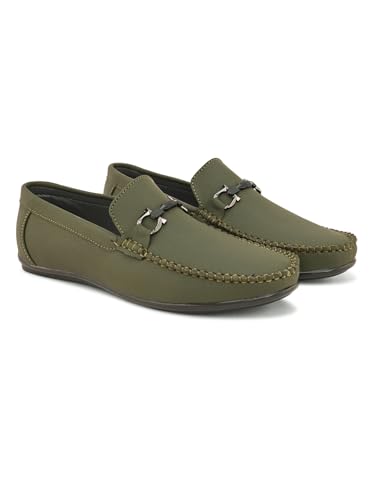 Image of SIR CORBETT Leather Loafers for Men (Size 6 to 13)