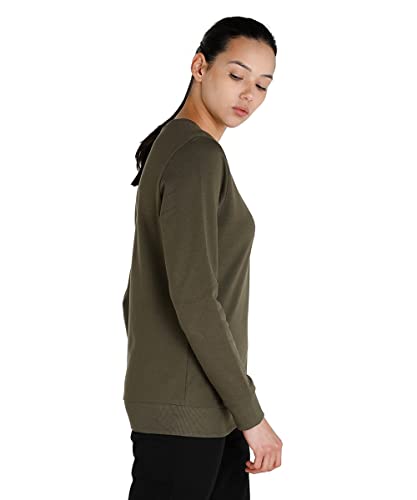 Image of Puma Women's Cotton Hooded Neck Pullover Sweater