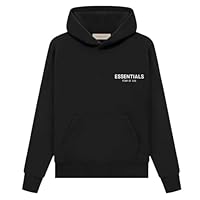 Villeion Styles Essentials Oversized Hoodie KIDS (US, Alpha, XX-Large, Regular, Stretch Limo/Black)