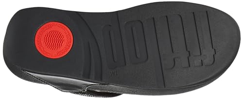 Image of FitFlop Lulu Multi-Tonal Glitter Toe-Post Sandals