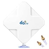 【Fácil de instalar】La antena viene con 2 ventosas, lo cual es conveniente para instalar en la pared o en una superficie plana; su cable de 2 metros de largo te ayuda a instalarlo y usarlo para largas distancias.
