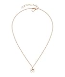 Halskette mit stylischen Charms von LIEBESKIND BERLIN aus Edelstahl in IP Roségold