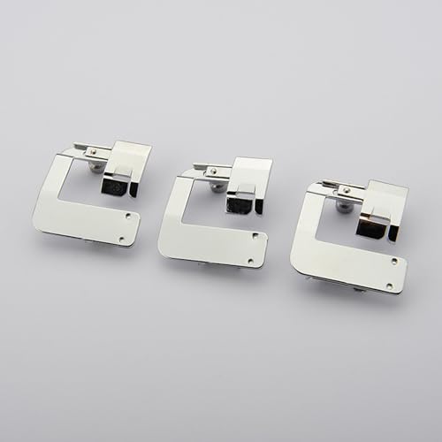 3Pcs Pie Prensatelas Dobladillo Enrollado para Máquina de Coser miniatura 6