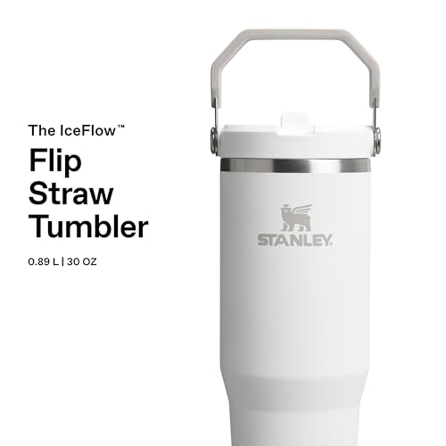Miniatura 3 de Stanley Flip Straw Tumbler 1.0 Botella Agua Con Pajita 0.89l - Conserva El Frío 12 Horas - Termo Agua Fria - Acero Inoxidable - Sin Bpa - Fácil De Llevar - Apta Para Lavavajillas - Frost