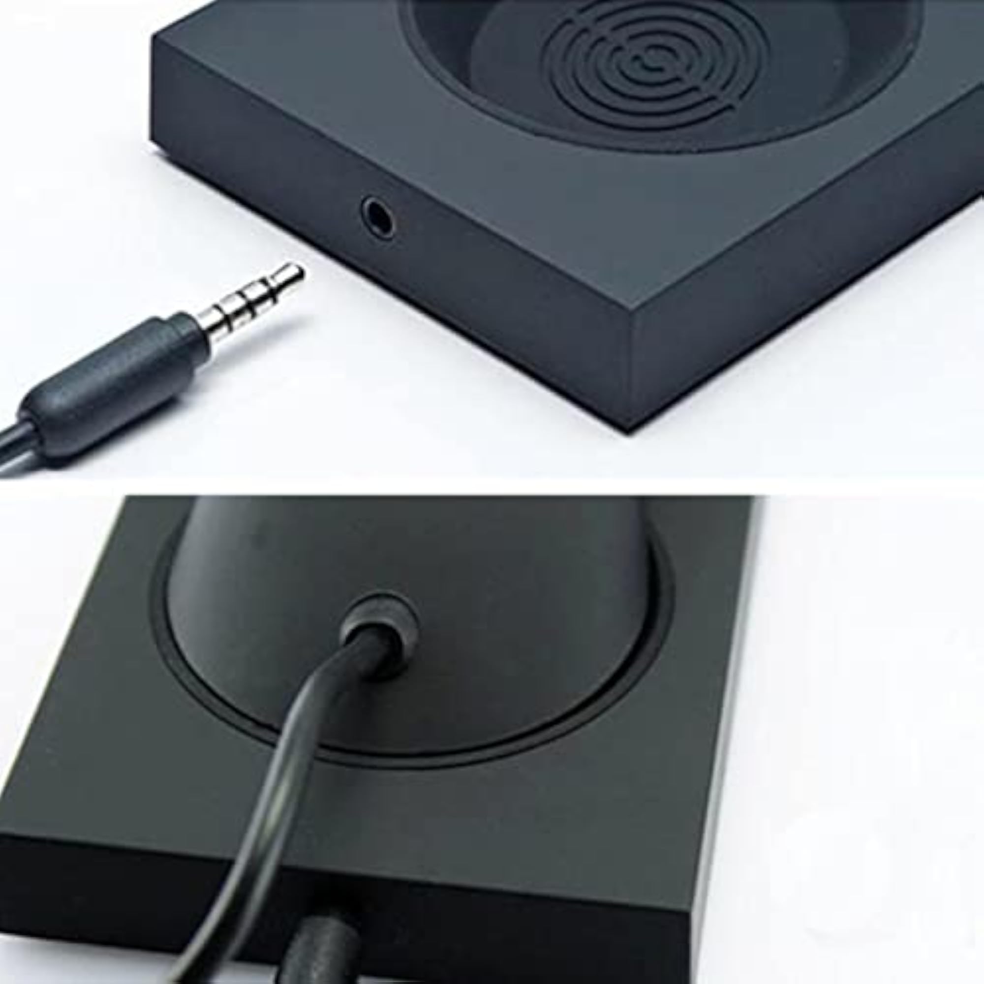 Retro Phone Handset Headset for iPhone Smartphones, Black
