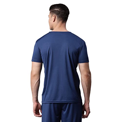 Image of Mack Jonney Men Round Neck Polyster Regular Fit T-Shirt