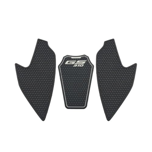 Protection réservoir moto pour BMW G310GS 2022-2026 caoutchouc noir