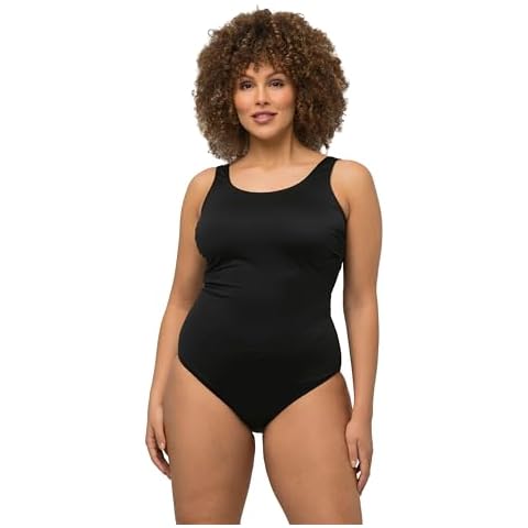 Ulla Popken One Piece Swimsuit with Soft Lining Cover