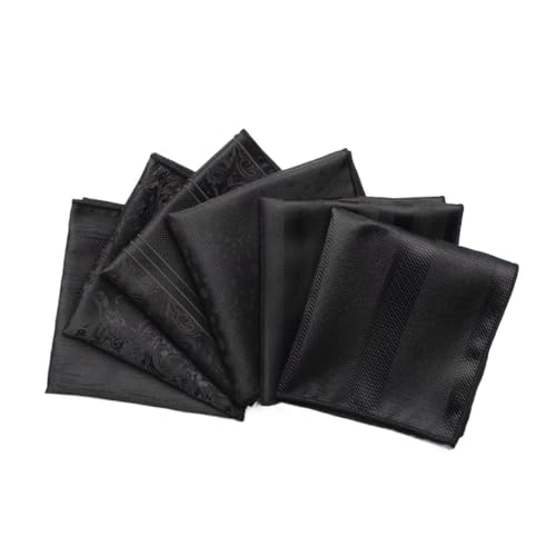 Pochette de costume noire pour éviter les poches de veste vides