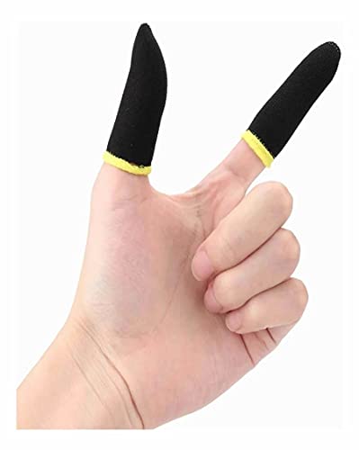 Luva Luvinha de Dedo Gamer para Jogos Pro Anti Suor PUBG Free Fire MOBA Fortnite Wild Rift COD FPS i