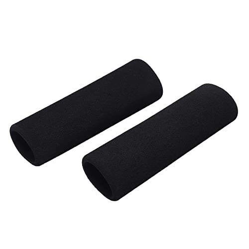 Tbest Puños de Manillar de Esponja, Antideslizantes, Absorción del Sudor y Protección Solar, con Material Suave para Reducir la Presión de Las Manos, para (Diámetro Interior 27 mm (Rango aplicable