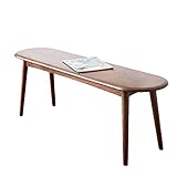 Grewood 100% Solid Wood Dining Bench - Oak Bench for Entryway, Bedroom, Living Room, Kitchen Room -