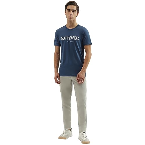 Image of UNITED COLORS OF BENETTON Men's Solid Regular Fit T-Shirt