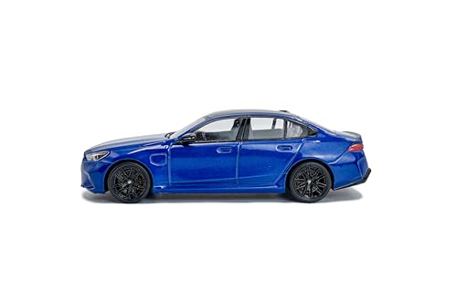 BMW G90 M5 Sedan Modelo a Escala 1:43 Azul Marina miniatura 5