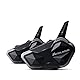 Midland BTR1 Advanced Twin C1529.01, Bluetooth-Kommunikationssystem für Motorradfahrer, IPX6 -Wasserdichtes Helm-Headset, Geräuschunterdrückung, 4 Personen, 23h Akku, 1,2 km