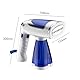 POFET Reise Steamer, Tragbarer Steamer Dampfglätter, 1600 W 3-Gang-verstellbar, Pumpsystem Streamer Bügeln, Mini-Größe, Dampfbürste für alle Stoffe, Reisebügeleisen Dampf