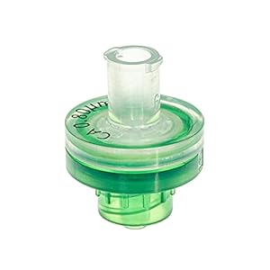 Spuit Filter, ABLUO, 13mm, CA Membraan, 0.80µm, Acryl Behuizing, Groene Kleur, 10/pk