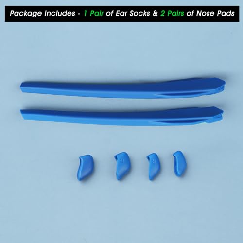 Image of Acefrog Replacement Earsocks Nose Piece Rubber Kits for Oakley Flak 2.0 /Flak 2.0 XL /Flak 2.0 Asian Fit Sunglasses