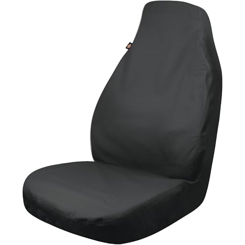 Dickies Heavy Duty Water-Resistant Trader Seat Cover, Black
