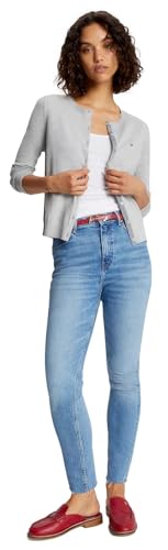 TOMMY HILFIGER Women's Solid Cardigan Sweater with Regular Buttons Collection 20252