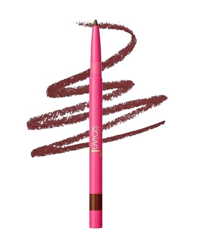 Juvias Place Coffee Shop Luxe Lip Liner - Cocoa Latte - Colorstay Matte Finish Lip Pencil Makeup for Natural Long Lasting Beauty and Sensational Wear Lip Stain Kiss Proof Cosmetics