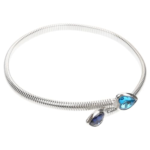 Collier de pierre précieuse en cœur YZCIS, le cadeau personnalisé idéal pour femme