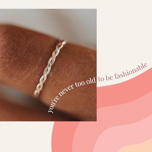 Handmade Studio Harmony Braided Stacking Ring thumb #3