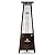Lava CAPRI A-LINE 42000 BTU Portable Natural Gas Pyramid Patio Heater Outdoor - 304 Grade Stainless Steel - Triple Protection System - Safety Tilt Switch - 36 Sq. Ft. Heat Range - Heritage Bronze