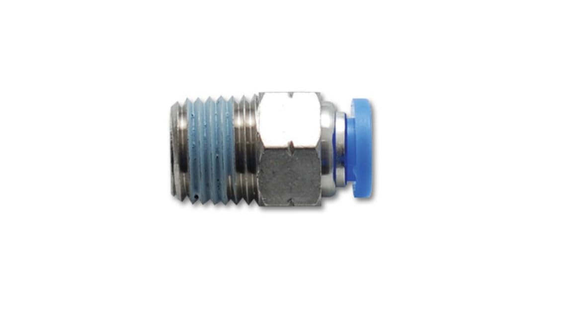 VIBRANT PERFORMANCE Air Hose Fitting 3/8in OD Tubing 1/4in NPT