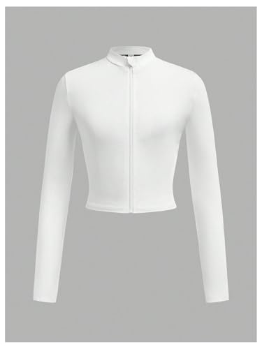 Girl's 2 Piece Athletic Sets Long Sleeve Zip Up Jackets and Wide Leg Baggy Sweatpants Sportswear3