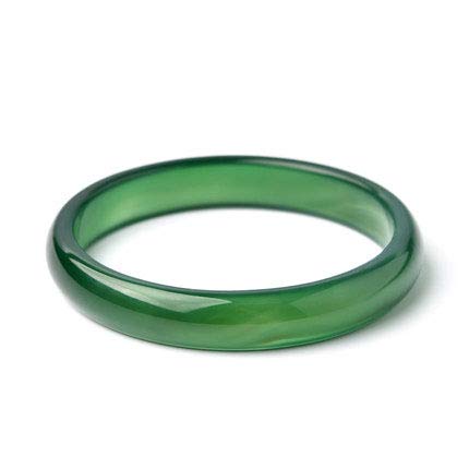Bracelet agate verte calcédoine cadeau idéal pour femme