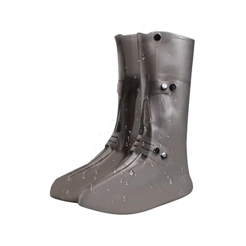 Protections de chaussures imperméables en silicone élastique et réutilisables