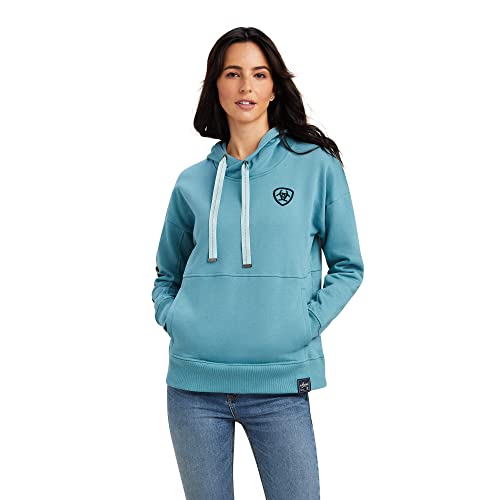 Sweat à capuche Ariat Rabere femme Arctic Heather XS