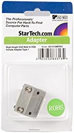 Miniatura 4 de StarTech.com Adaptador VGA de ángulo recto - VGA en ángulo recto a VGA - MachoHembra - Tipo 1 - Cable adaptador VGA (GC1515MFRA1)
