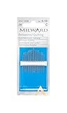 MILWARD Betweens/Quilting - Ferri da cucito a mano, colore: argento, n. 5-10