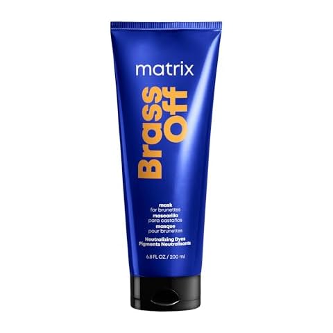 Matrix Brass Off Toning Blue Hair Mask Cover