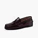 Imagen de Pisamonas Zapatos Castellanos Mocasines De Piel para Niño Talla 39 Color Burdeos