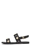 kate spade new york Women's Fashion Flat Sandal, Black, 9.5