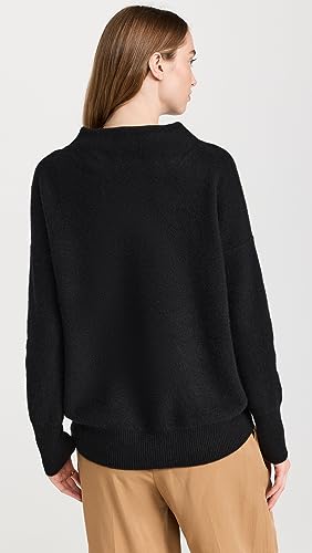 Image of Vince Women's Boiled Funnel Neck Pullover