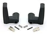 LATCHWELL New Black Vent Window Handles Locking Pair (Driver and Passenger Side) Compatible with 1980-1996 Ford Truck Bronco
