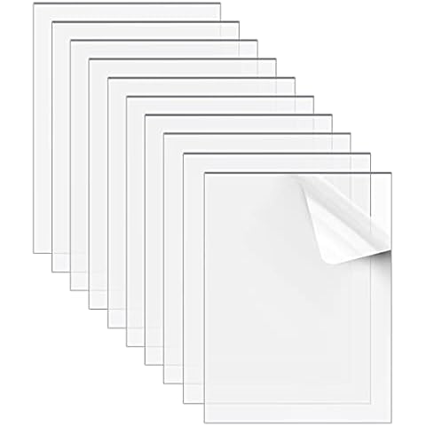 BELLE VOUS Hojas Metacrilato Transparente (Pack de 10) Cover