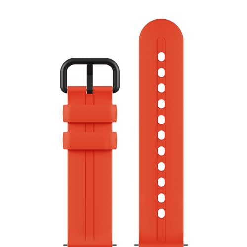 Gabb Watch Style Band (Red) - Kids Watch Band Replacement, Flexible, Waterproof Soft Silicone for All Watches, Easily Adjustable, Sweatproof and High-Performance Silicone