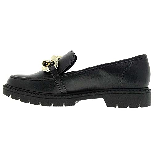 Sapato Mocassim Feminino Beira Rio Com Corrente Preto - 39