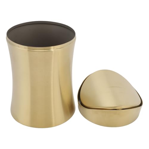 Caneca de basura de acero inoxidable 304 de 0.5 galón miniatura 6