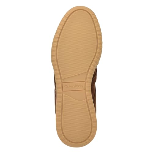 Calvin Klein Women's Hendrea Dark Brown Suede 6 Medium - image 4