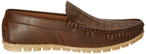 Image of Centrino Slip-On Loafers for Men | Loafers for Man Stylish | Casual Shoes with Cushioned Insole | Lightweight Comfortable Moccasins | Hand-Stitched Walking Footwear | Mens Shoes for Daily Office Wear (7106)