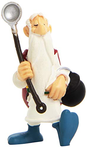 Plastoy- Astérix Figura Panoramix con Marmita, Color Blanco (PLA60504)